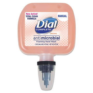Dial® Professional Antibacterial Foaming Hand Wash, Original, 1.25 L, Cassette Refill, 3-carton freeshipping - TVN Wholesale